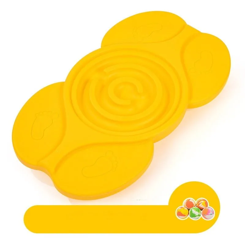 Planche d'équilibre double pour activité motrice d'enfants